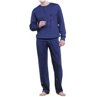 Пижама мужская "Cotton Words" Размер: 48, цвет: Avio (темно-синий) 6544 артикул 12188b.